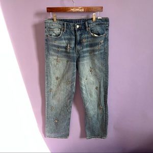 Embroidered Lucky Brand Jeans